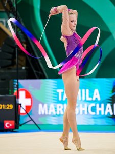 Tamila Marushchak mit Band
